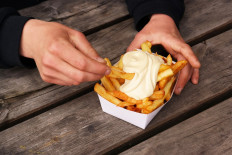Belgian pommes frites