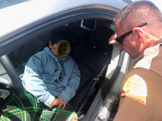 Five-year-old stopped on US highway wanted to buy Lamborghini, police say