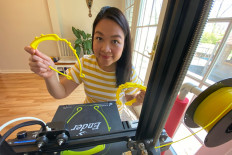 Indonesian engineer living in New Jersey produces, donates 3D-printed face shields