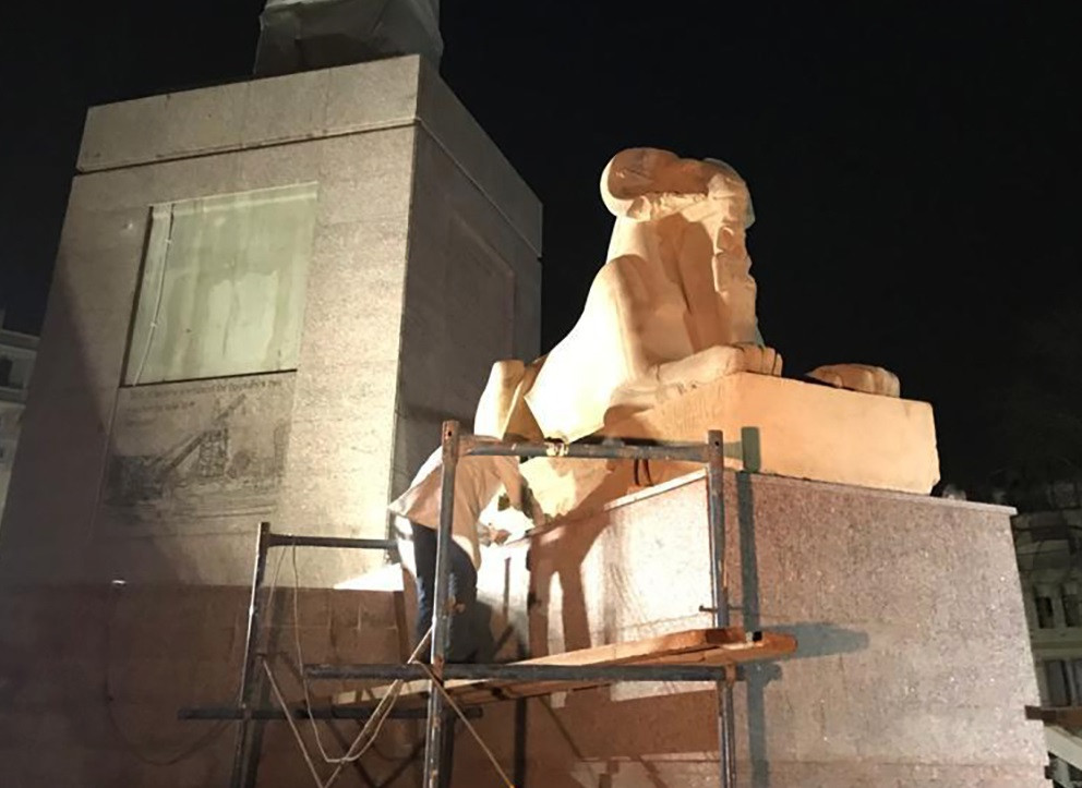 Transfer Of Sphinxes To Cairo Square Stirs Controversy Art Culture The Jakarta Post