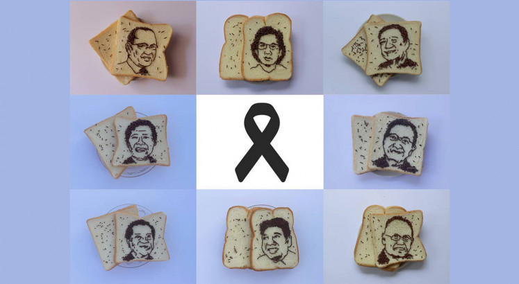 Chocolate sprinkles artwork pays tribute to fallen medical workers