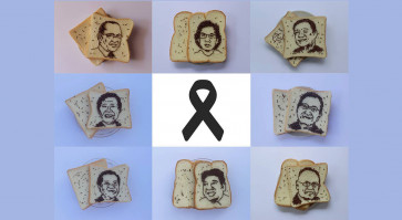 Chocolate sprinkles artwork pays tribute to fallen medical workers