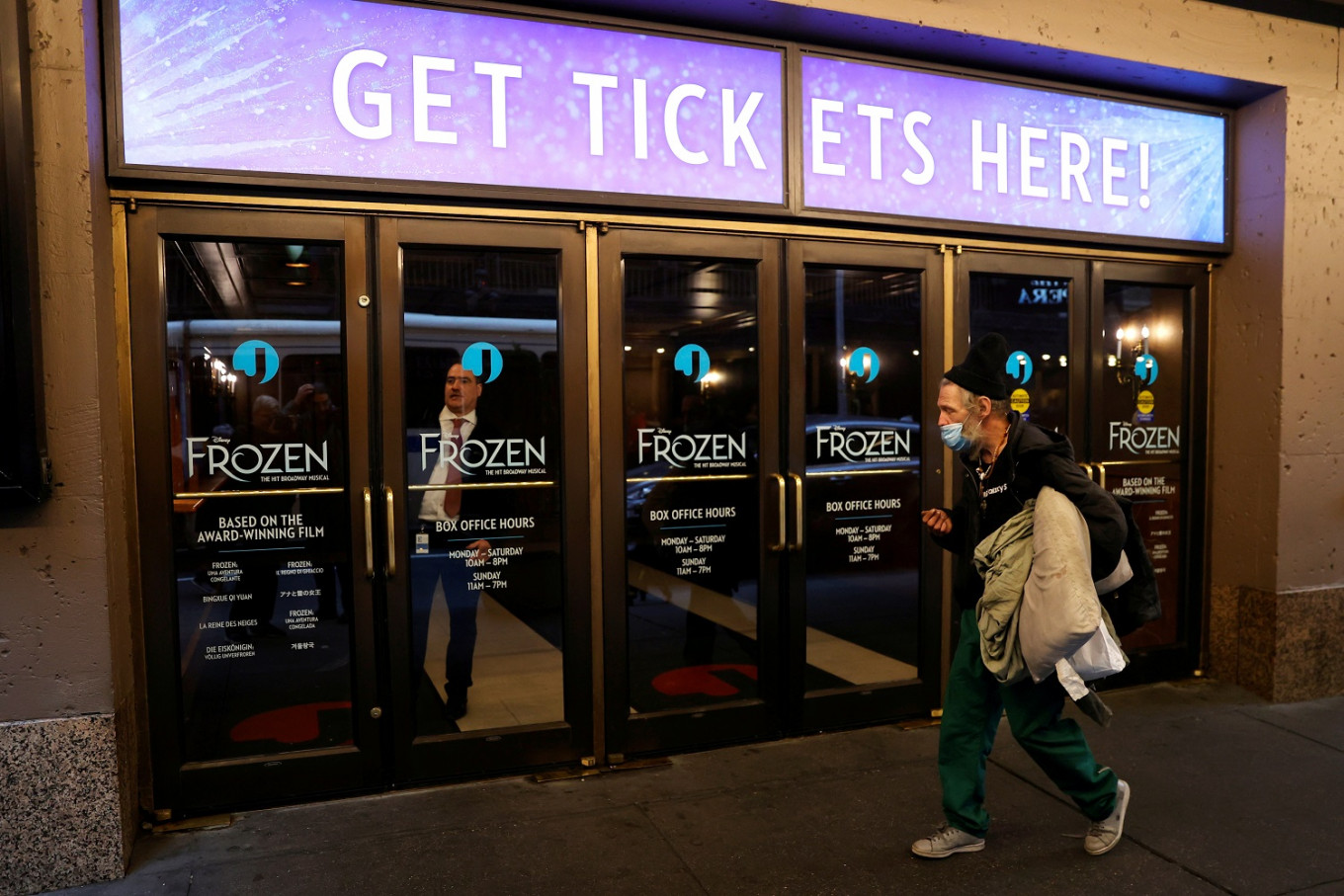 Frozen' musical becomes biggest victim of Broadway coronavirus ...