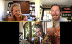 Oscar-winning New Zealand filmmaker Taika Waititi has lined up some of his Hollywood friends by videolink from their living rooms for a coronavirus lockdown charity reading of Roald Dahl's classic 'James and the Giant Peach', including Meryl Streep and Benedict Cumberbatch.