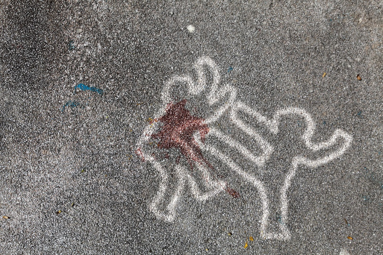 Illustration of beating.