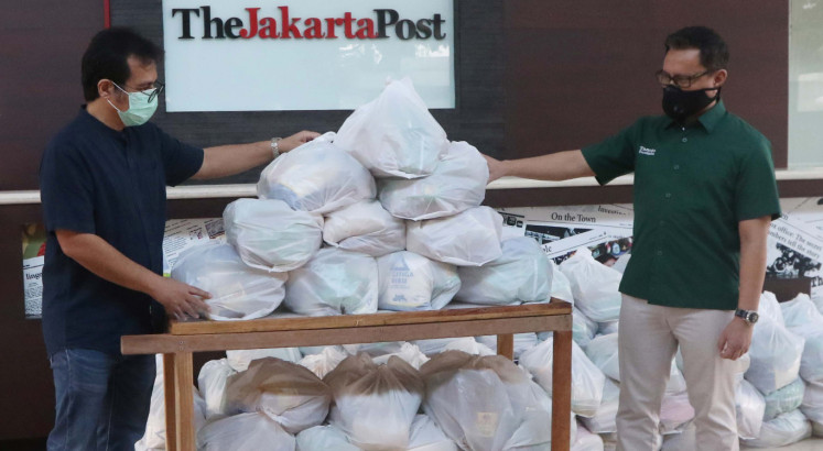 Tanoto Foundation hands out COVID-19 aid to disabled people