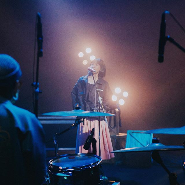 Vocals for the art: Puti Chitara during one of her performances.