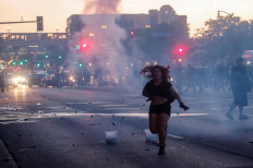 Curfews and clashes as US race protests spread