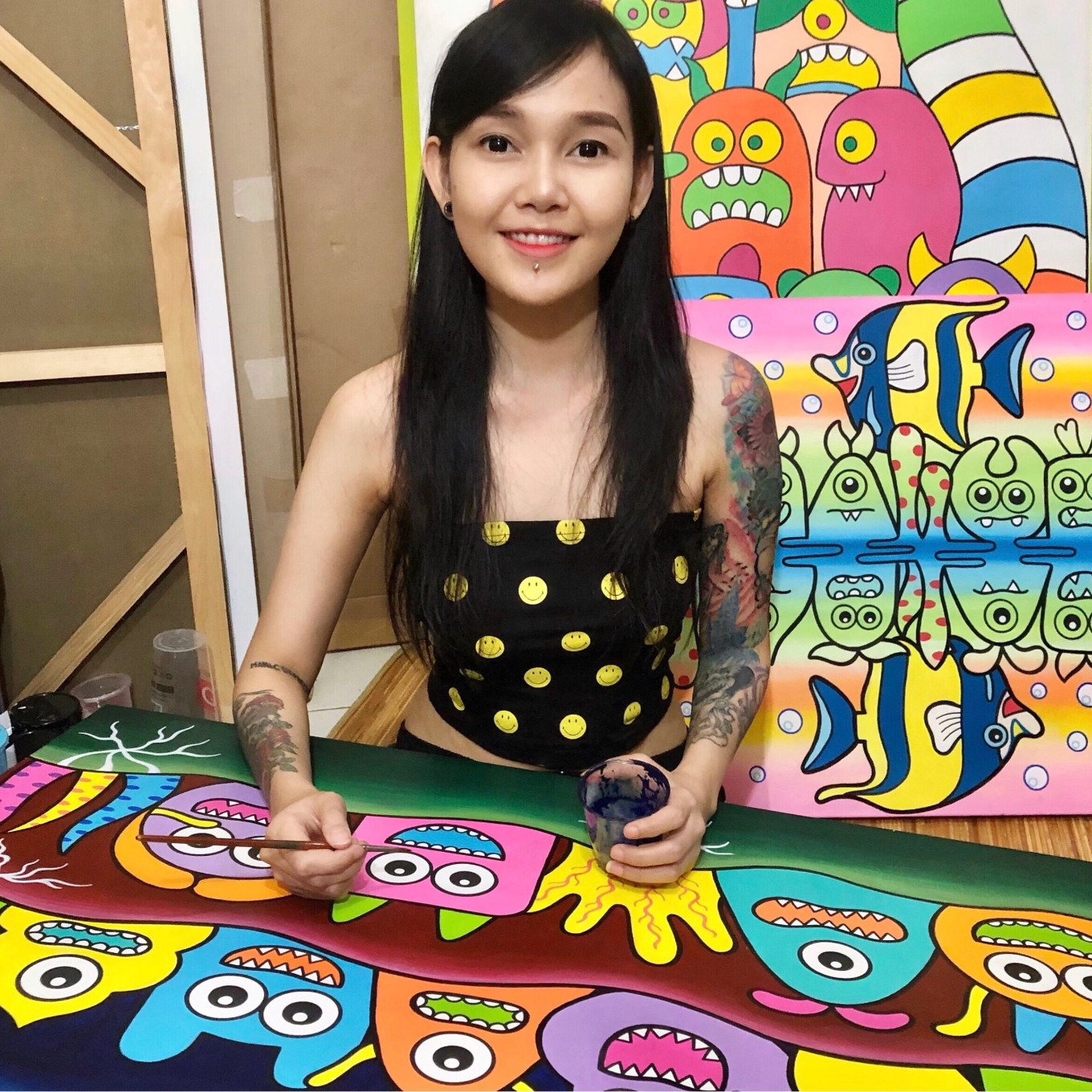 Mental Health Activist Artist Hana Madness Talks About Covid 19 Lockdown Experience Art Culture The Jakarta Post