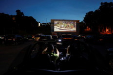 Post-lockdown cinema trip in Portugal is blast from the past