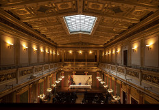 General music director of the Berlin State Opera Daniel Barenboim speaks during a press conference at 'Musikverein' the home of Vienna's philharmonics in Vienna, Austria on June 3, 2020. 