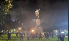 Australian police arrest two after Captain Cook statue defaced