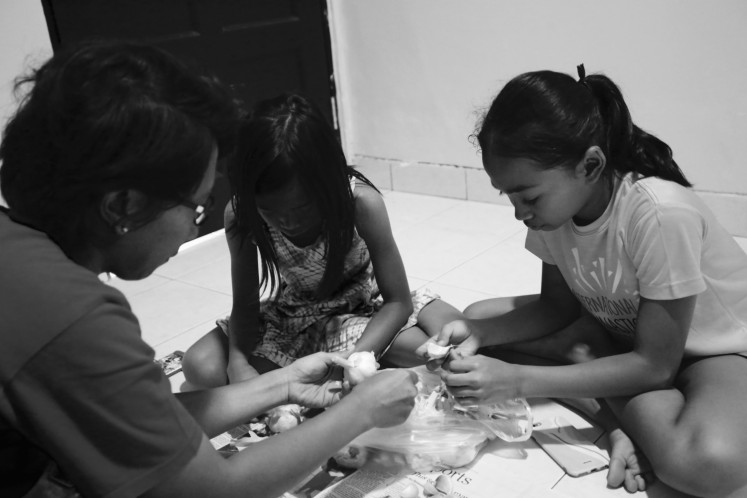 Keep it up: Junior gymnast trains at home during pandemic