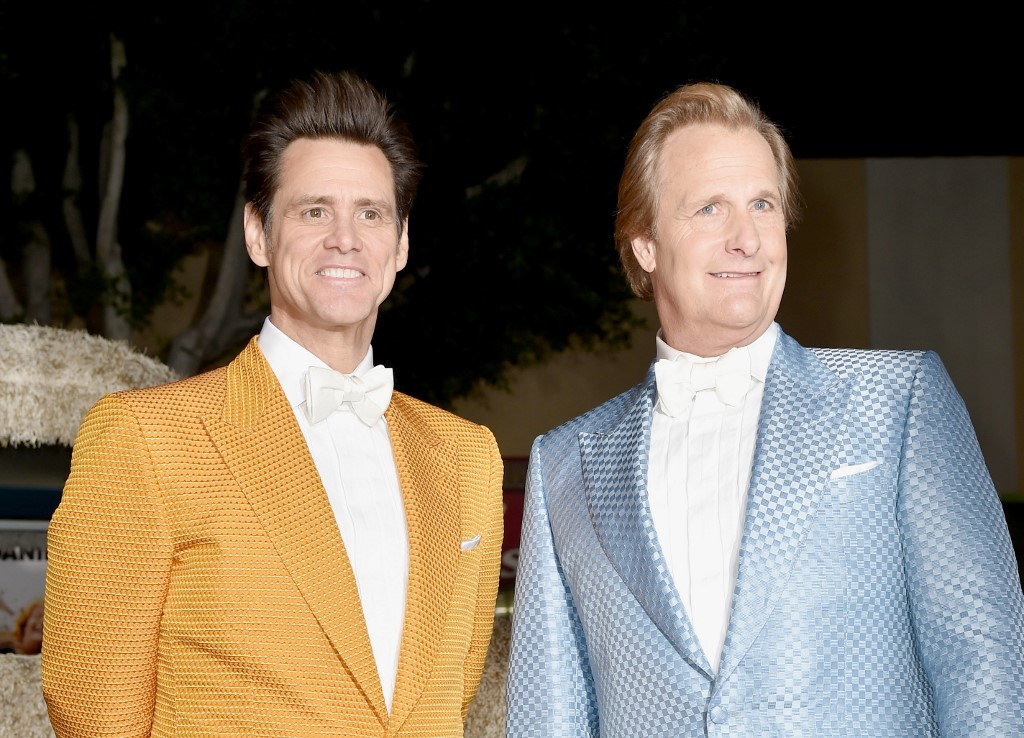 Jim Carrey reconnects with 'Dumb and Dumber' co-star Jeff ...