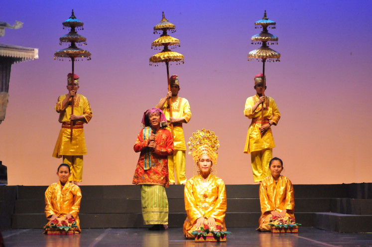Cultural showcase: Mak Jogi (Hikayat Jenaka untuk Indonesia) is a play rooted in Melayu culture.