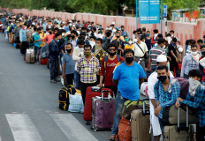 Millions of migrant workers head home due to virus: UN