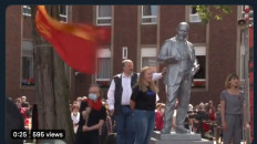  Lenin statue unveiled in western Germany after legal battle 