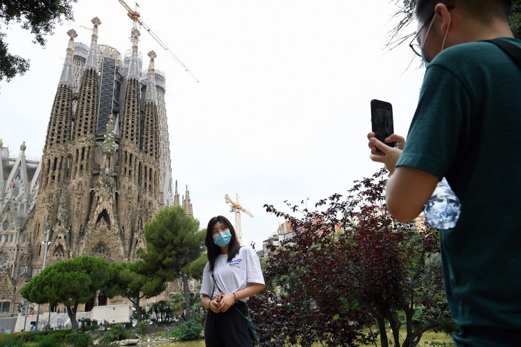 Virus Delays Completion Date For Spain S Sagrada Familia News The Jakarta Post