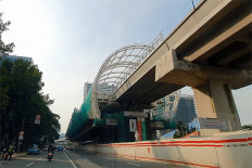 Planned LRT Jakarta route change meets resistance 