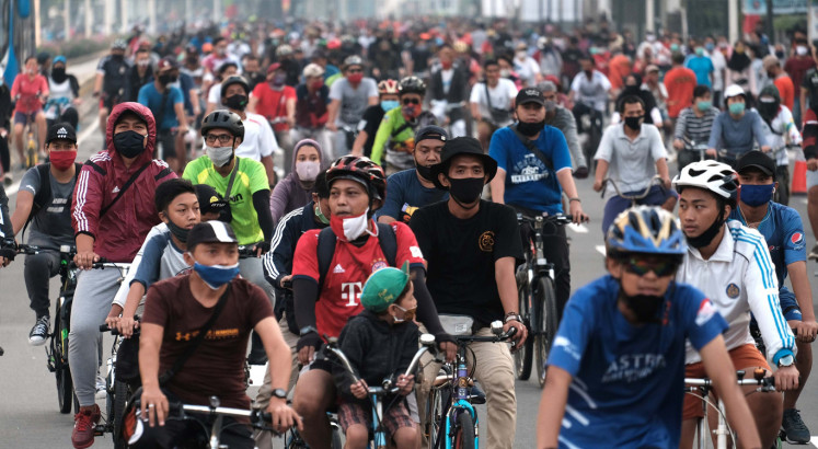 Jakarta&rsquo;s Car Free Day suspended following crowded revival