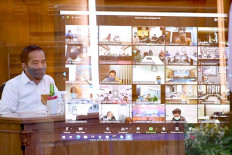 COVID-19: Jokowi again lambasts Cabinet for 'lethargic' response to pandemic