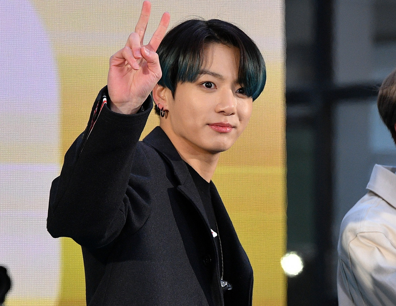 Bts Jung Kook Freezes Up During Solo Shoot Entertainment The Jakarta Post