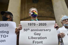 Gay Pride events go online to mark 50th anniversary