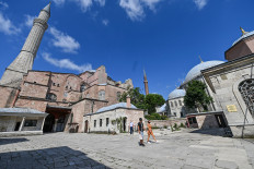 Turkey's Erdogan rejects criticism over Hagia Sophia landmark