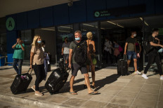 'Happy to be here': Tourists relieved to start Corfu vacation