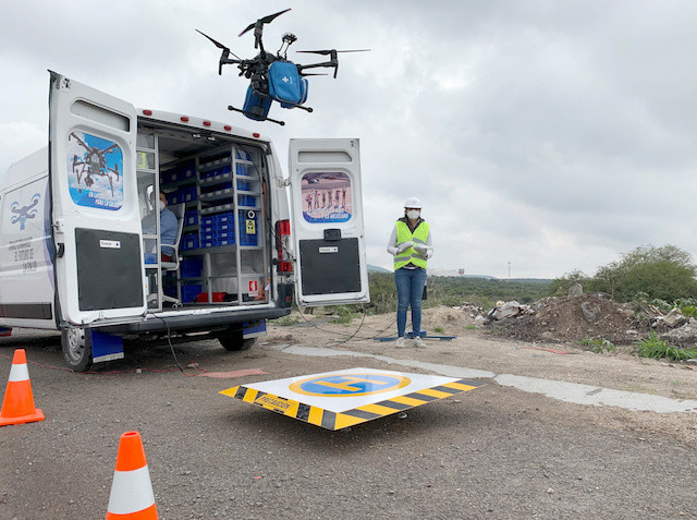 MEXICO CITY, Mexico : To eliminate the risk of contagious human beings, a Mexican company has launched a drone delivery service to get clean medical s