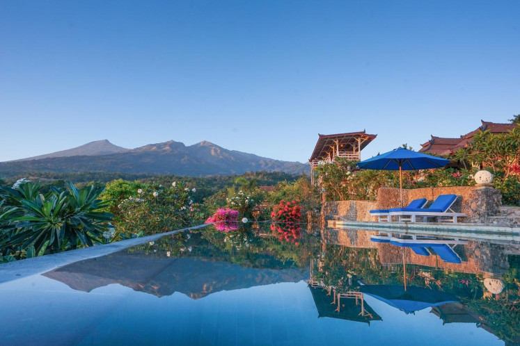 Rinjani Lodge in Lombok, West Nusa Tenggara.