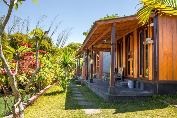 Black Lava Hostel and Lodge in Bali.