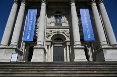 The Tate Britain museum, currently closed to visitors due to the ongoing COVID-19 pandemic, is pictured in central London on June 23, 2020. 