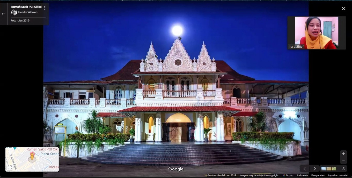 Historically artistic: Raden Saleh’s mansion in Jakarta after living in Europe for 20 years. 