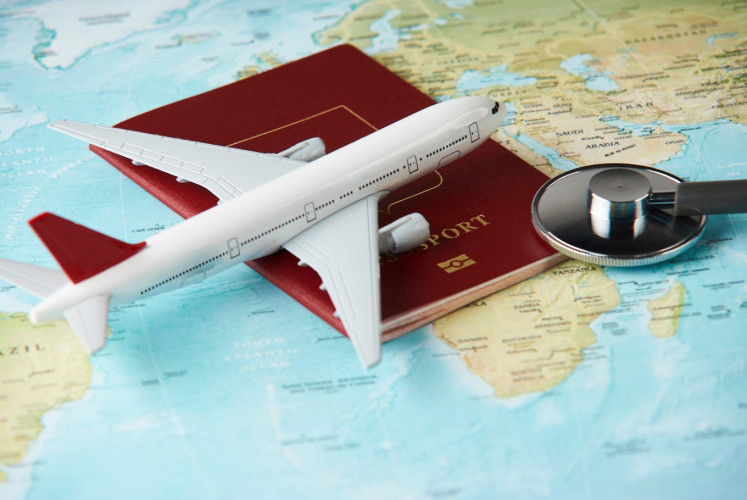 Illustration of medical tourism