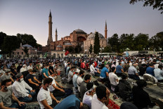 Pope joins criticism of Turkey turning Hagia Sophia into mosque