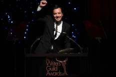  Biden makes late-night TV debut as president on Jimmy Fallon's show