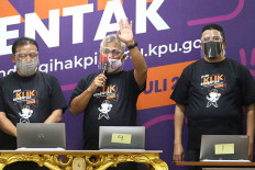 KPU records sharp decline in independent candidates for year-end polls