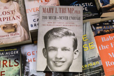 In this photo illustration, Mary Trump's new book about US President Donald Trump is on display at a book store on July 14, 2020 in the Brooklyn borough in New York City. 