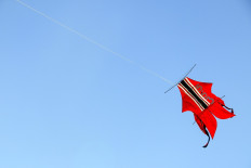 Bantul teenager carried away by kite, hospitalized after fall