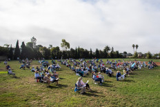 Catching coronavirus outside is rare but not impossible