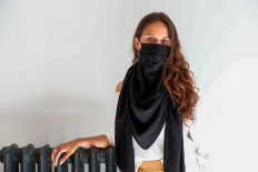 Sensible and chic: The $185 luxury face mask from Belgium