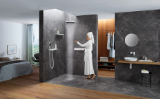 Make a new statement in the bathroom with the Rainfinity shower range from renowned German brand, hansgrohe.