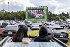 Formula One makes way for drive-in cinema in Mexico