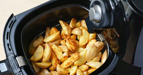 using an air fryer