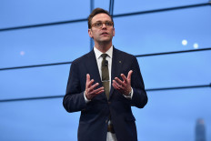 CEO of 21st Century Fox James Murdoch speaks at National Geographic's Further Front Event at Jazz at Lincoln Center on April 19, 2017 in New York City. 