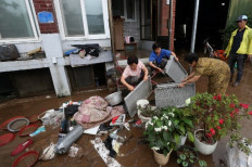 At least 30 dead in South Korea as rain triggers landslides, floods