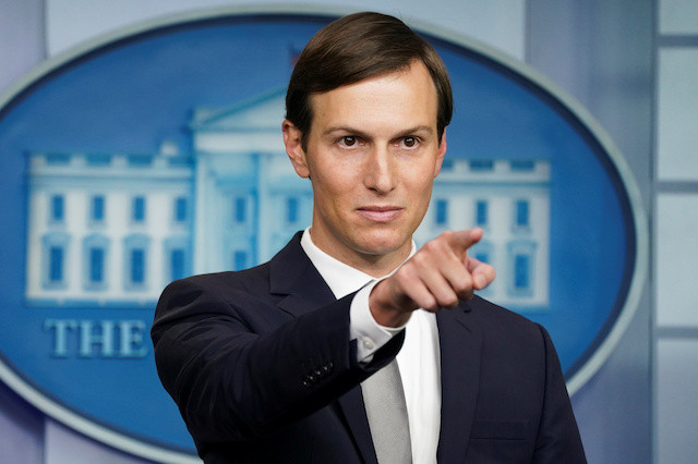 White House adviser Jared Kushner speaks during a press briefing on the agreement between Israel and the United Arab Emirates at White House in Washington, US, August 13, 2020.  
