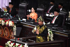 'No one should be self-righteous': Jokowi emphasizes democracy, tolerance in annual address