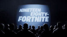 A scene from the 'Nineteen Eighty-Fortnite' short released by popular video game 'Fortnite' maker Epic Games is seen, after Apple Inc removed the game from its App Store for violating the company's in-app payment guidelines. 